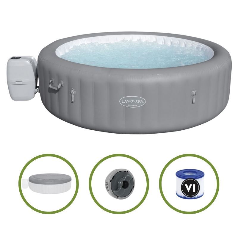 Bestway-Lay-Z-Spa-Grenada-Airjet-opblaasbare-spa-6-8-personen-old-excl-wifi-