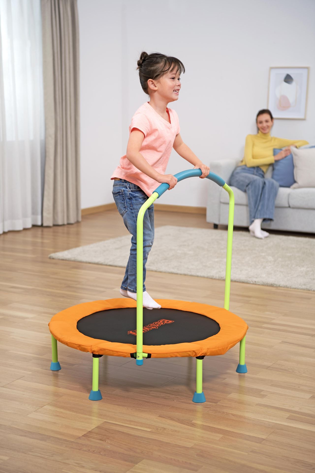 Bestway-trampoline-wonderjump-91cm-oranje