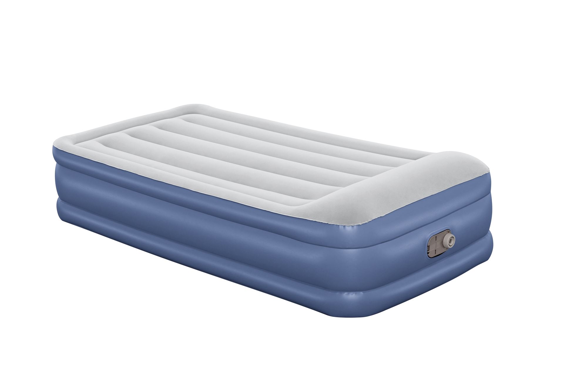 Bestway luchtbed 'Tritech Queen' - 191x97x46 cm - met ingebouwde USB pomp Bestway-1-91m-x-97cm-x-46cm-Tritech-Air-Mattress-Twin-Built-in-AC-Pump