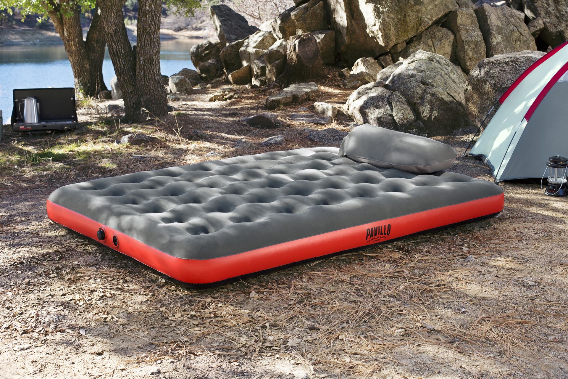 Bestway-2-03m-x-1-52m-x-22cm-Roll-Relax-Air-Mattress-Queen