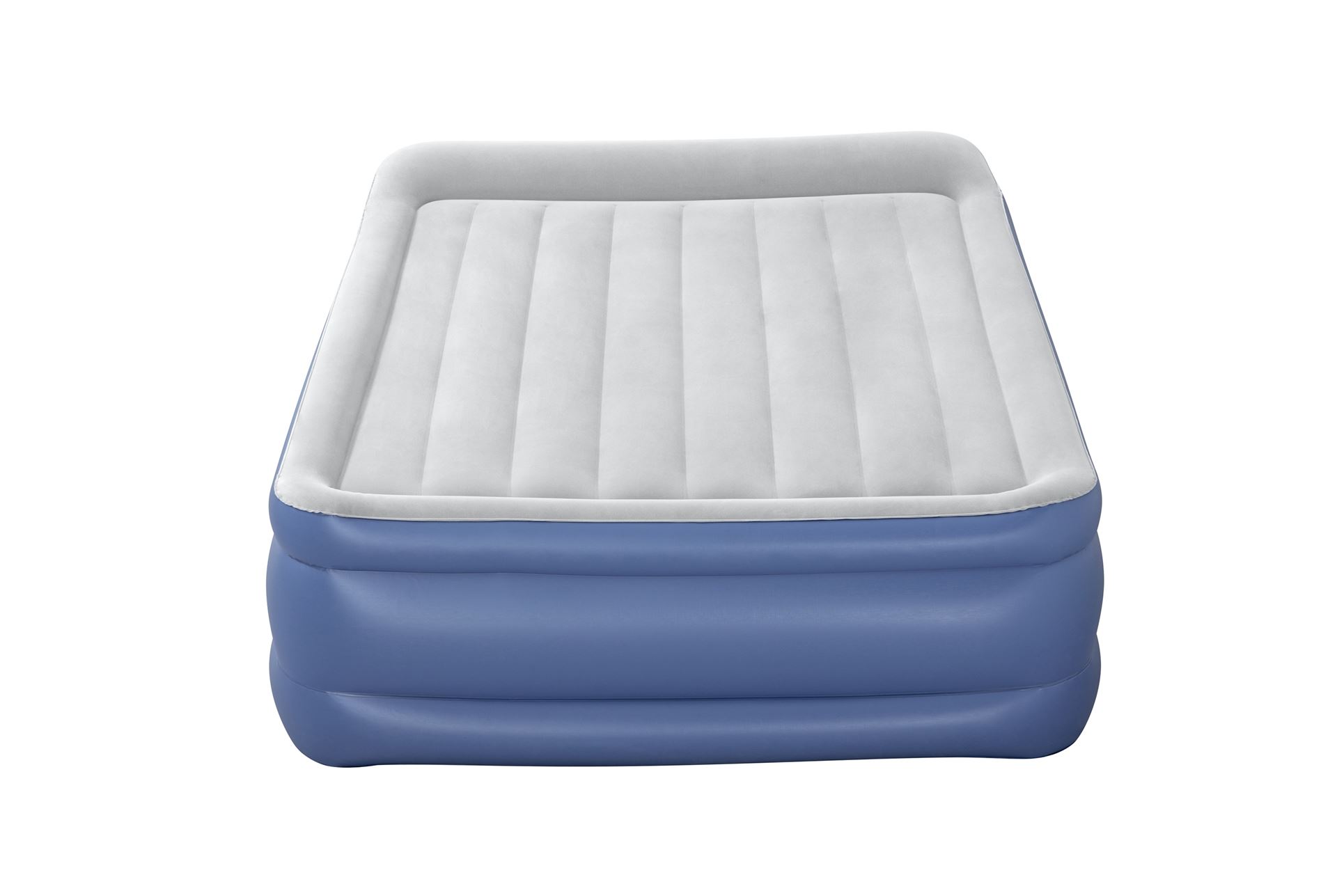 Bestway airbed 'Tritech Queen' - 203x152x56 cm - with built-in pump and deflation valve - Tritech material - Retains its shape Bestway-2-03m-x-1-52m-x-56cm-Tritech-Air-Mattress-Queen-Built-in-AC-Pump