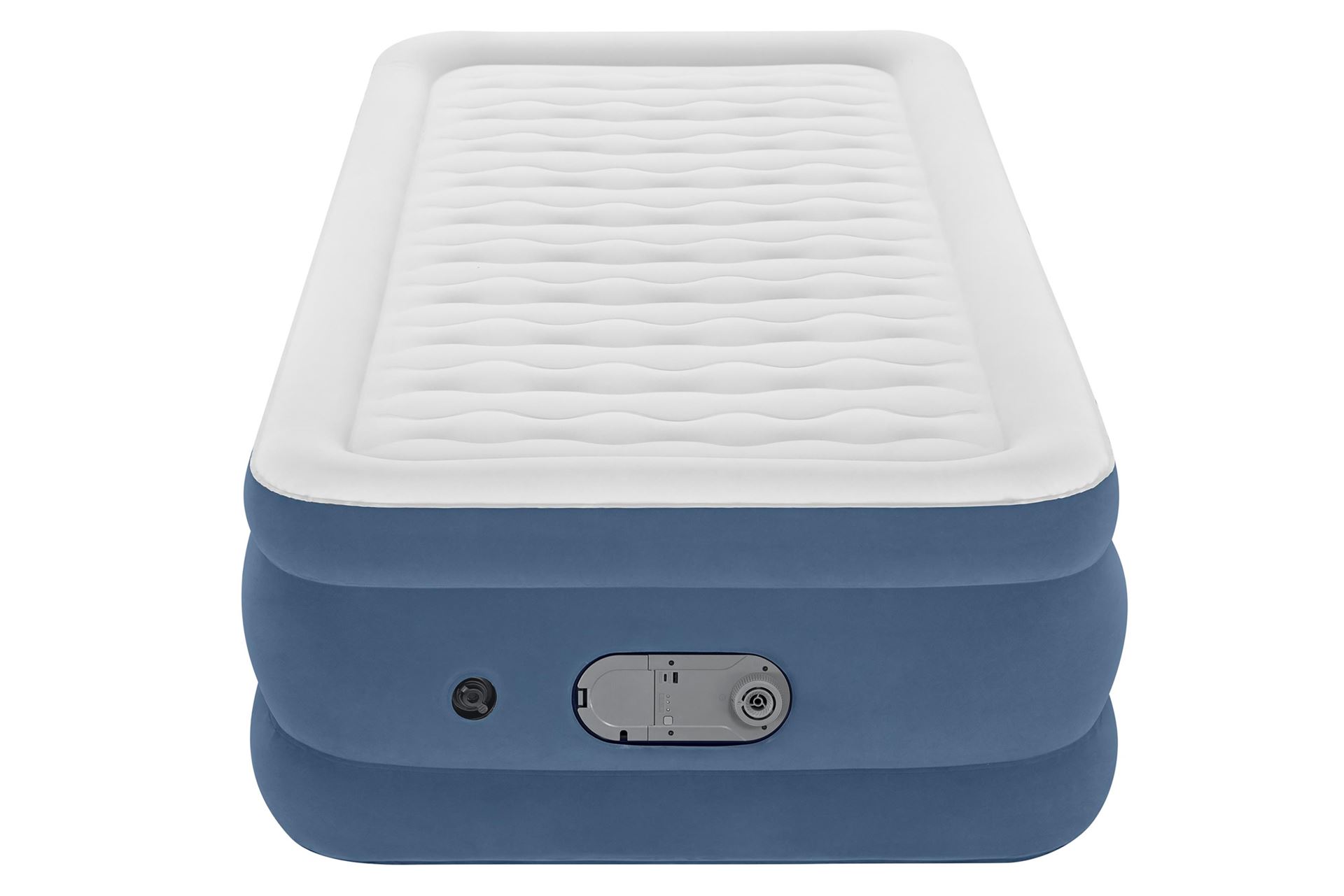 Bestway-1-91m-x-97cm-x-46cm-AlwayzAire-Air-Mattress-Twin-Built-in-Dual-Pump
