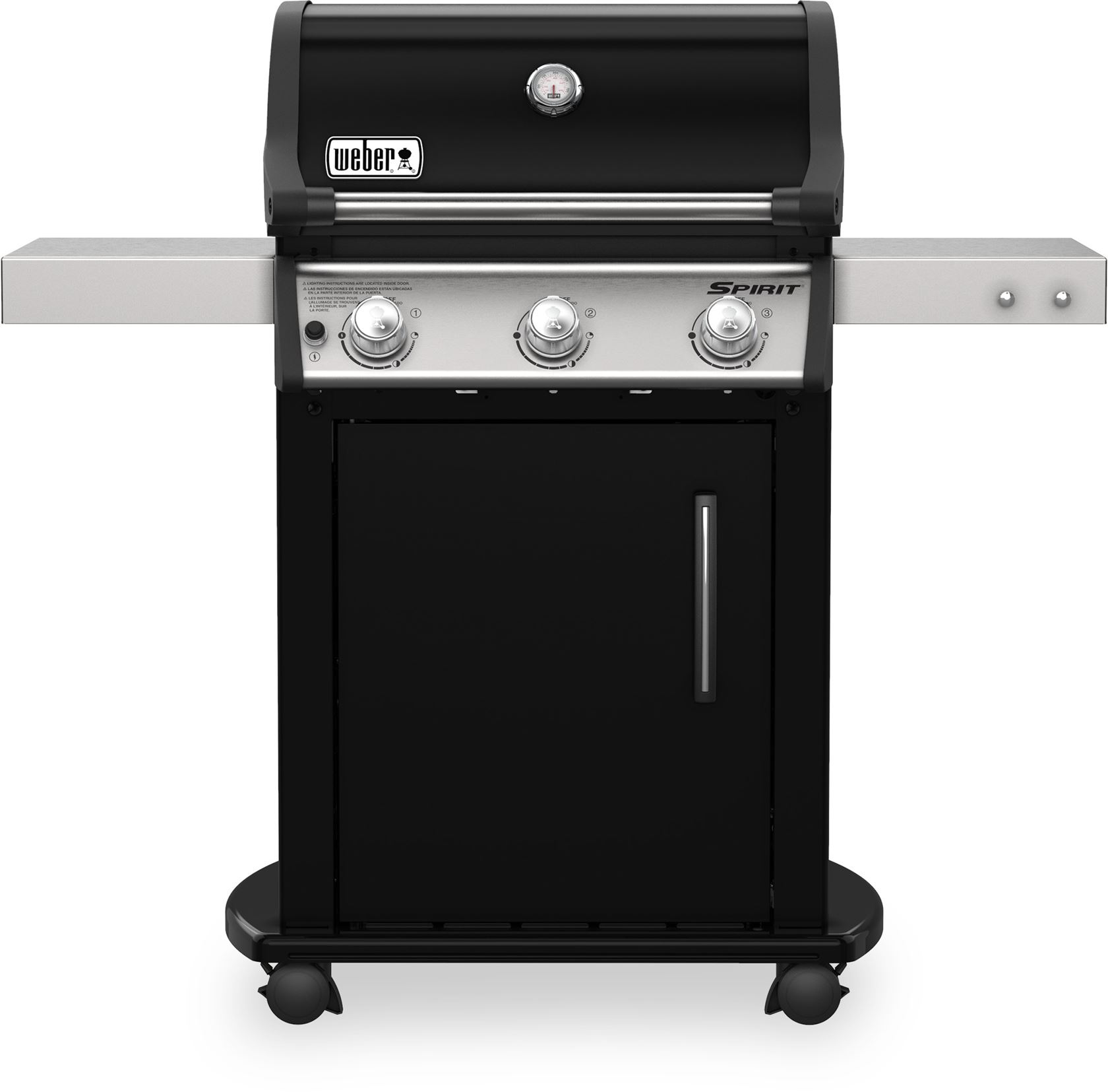 Plancha Weber Spirit E-315, noire Plancha Weber Spirit E-315, noire