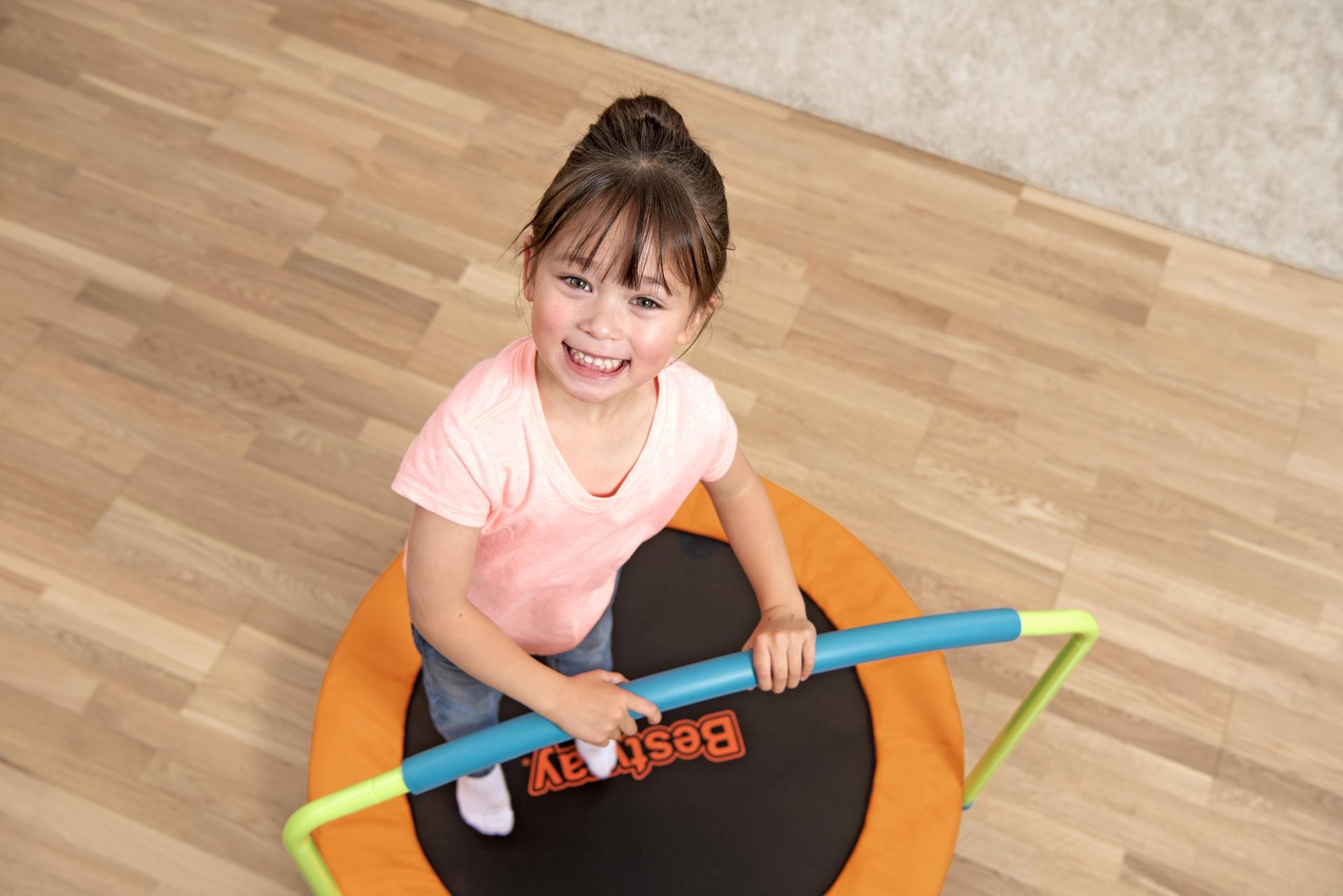 Bestway-trampoline-wonderjump-91cm-oranje