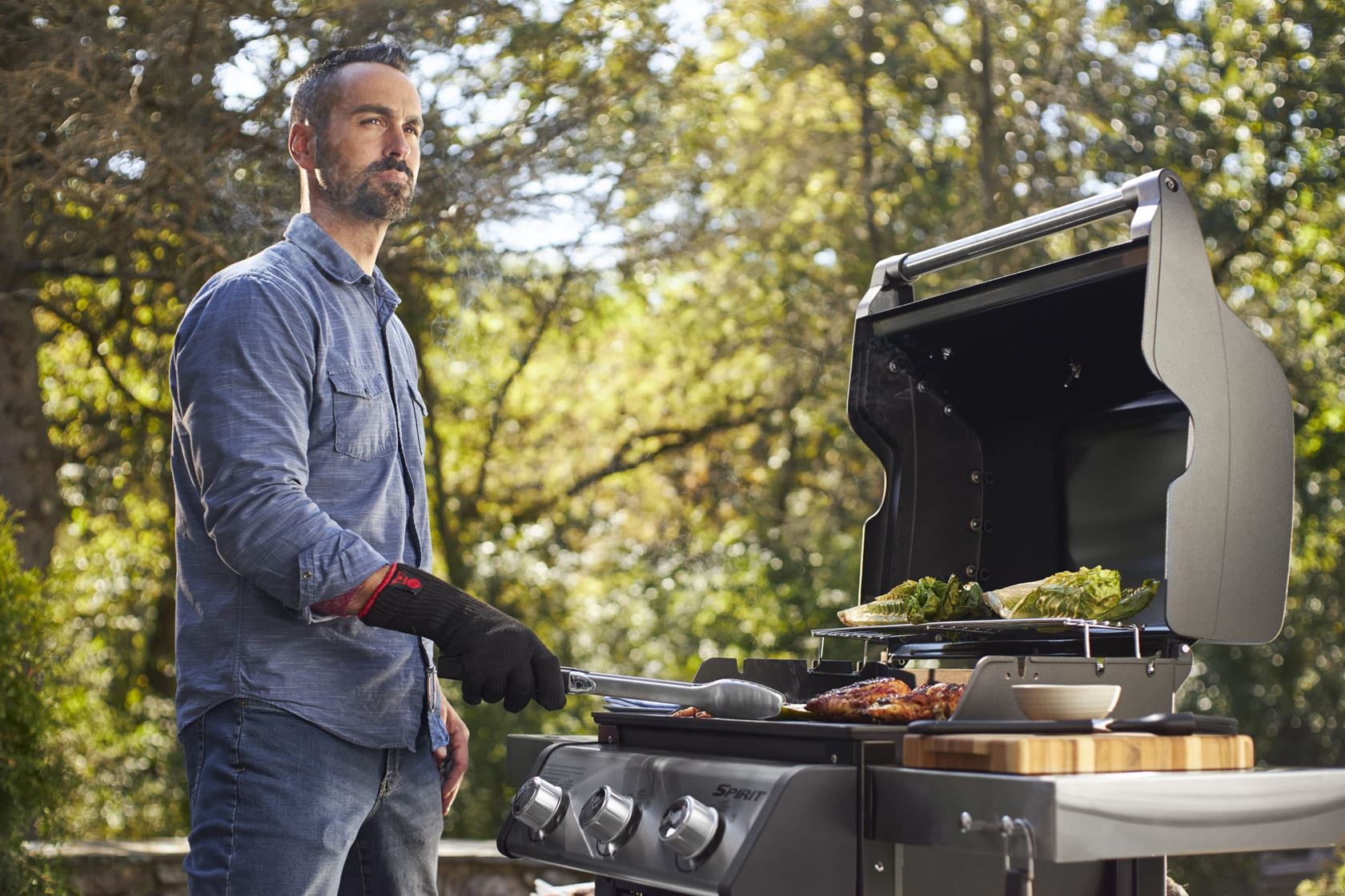 Plancha Weber Spirit E-315, noire Plancha Weber Spirit E-315, noire