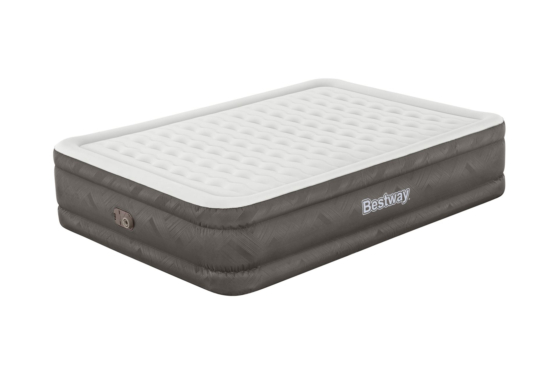 Bestway-2-03m-x-1-52m-x-46cm-Fortech-Air-Mattress-Queen-Built-in-AC-pump