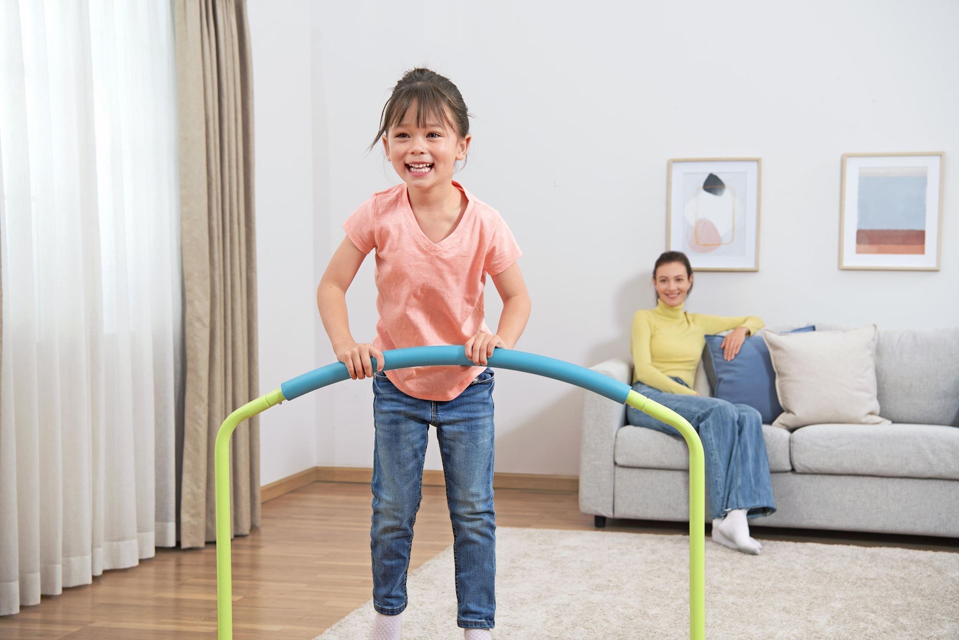 Bestway-trampoline-wonderjump-91cm-oranje
