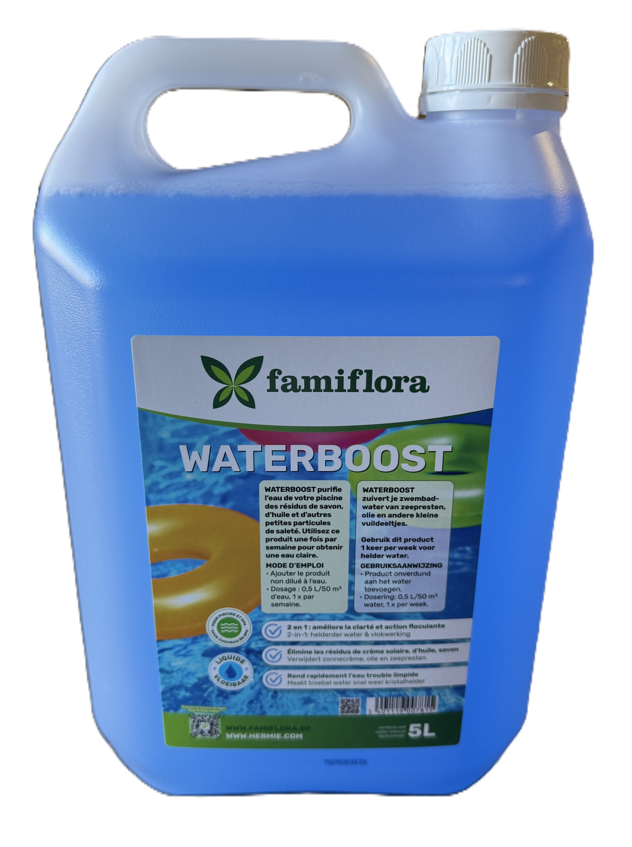 Famiflora Waterboost liquid 5L - against murky water!