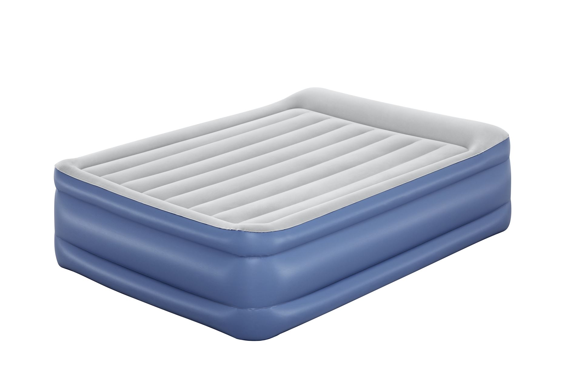 Bestway airbed 'Tritech Queen' - 203x152x56 cm - with built-in pump and deflation valve - Tritech material - Retains its shape Bestway-2-03m-x-1-52m-x-56cm-Tritech-Air-Mattress-Queen-Built-in-AC-Pump