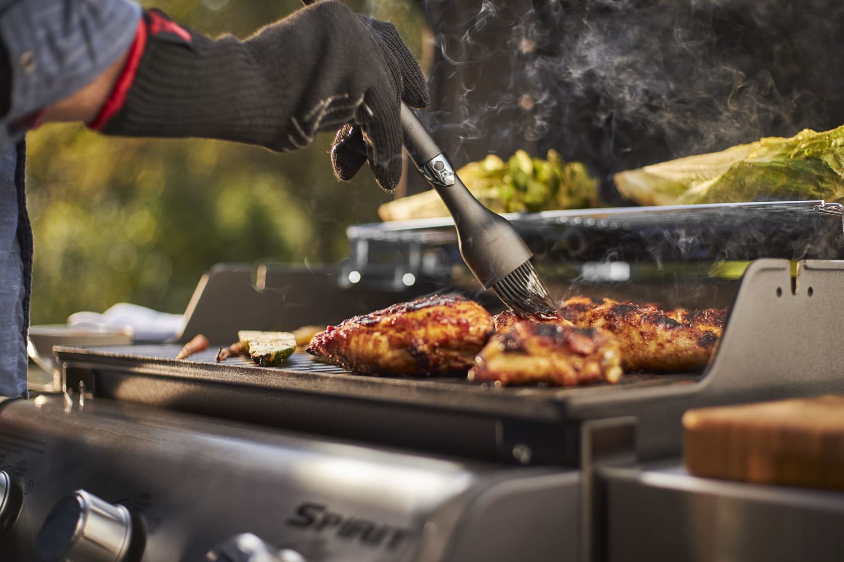 Plancha Weber Spirit E-315, noire Plancha Weber Spirit E-315, noire