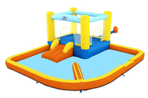 Parc aquatique gonflable Bestway H2OGO ! Beach Bounce - L365 x L340 x H152 cm