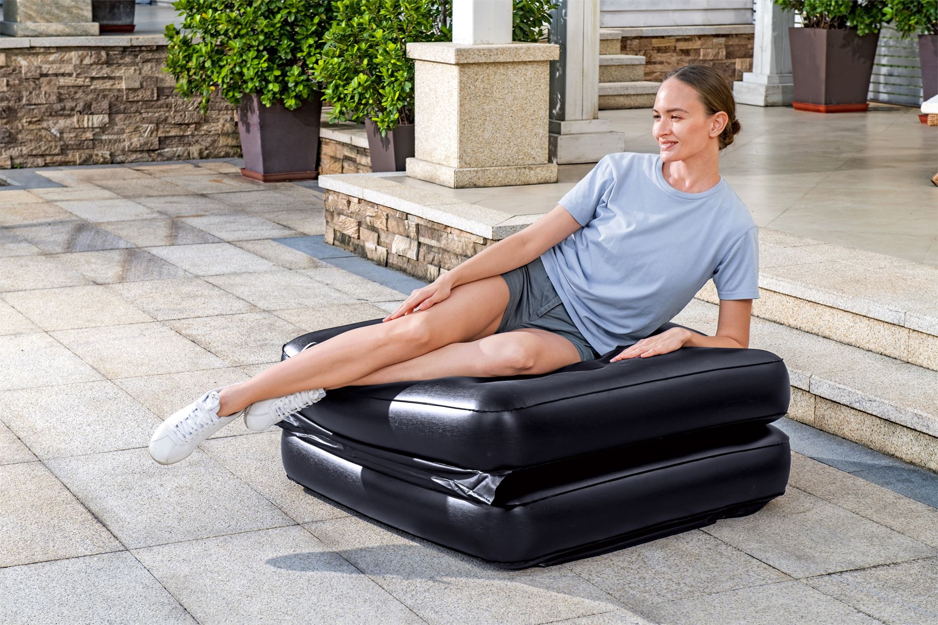 Chaise gonflable 5 en 1 Bestway - 191x97x64 cm Bestway-1-91m-x-97cm-x-64cm-Multi-Max-4-in-1-Air-Lounger